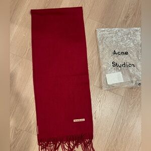 Acne studios scarf